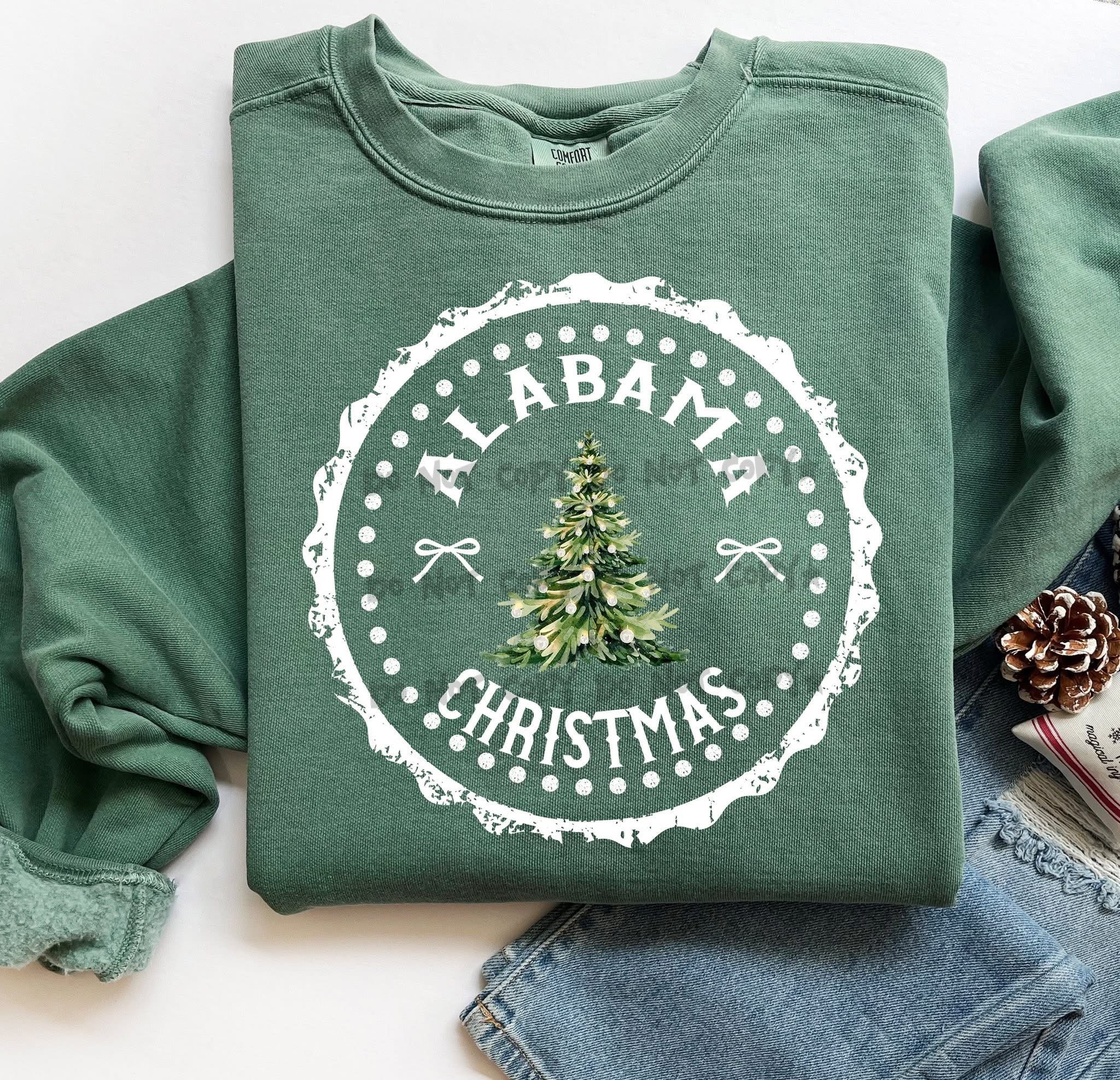 Custom State or Town Christmas Sweatshirt