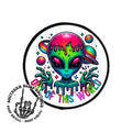 Alien Out Of This World Trucker Hat Iron On Patch Only