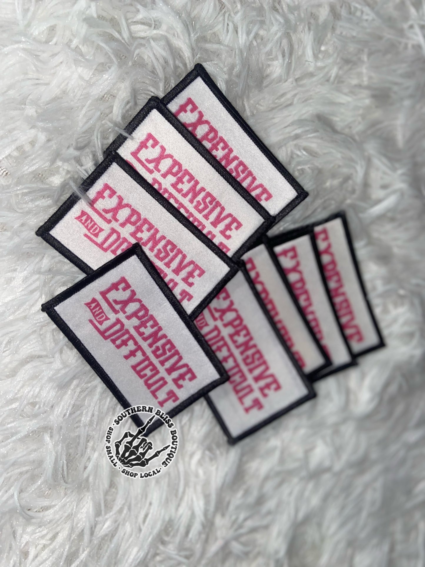 Mama Purple Pastel Trucker Hat Iron On Patch Only