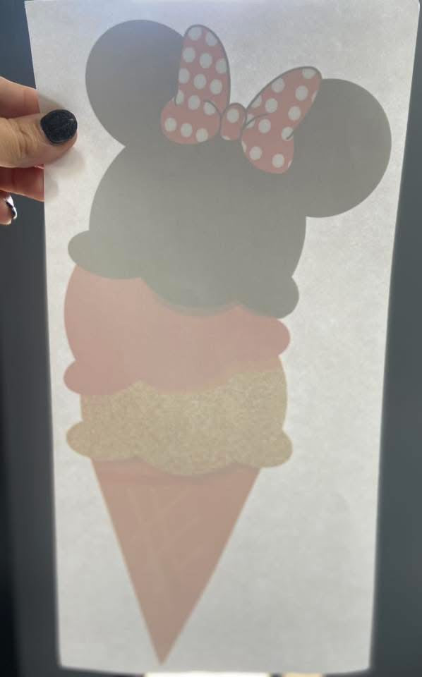 Quick Ship Mouse Ice Cream T-shirt