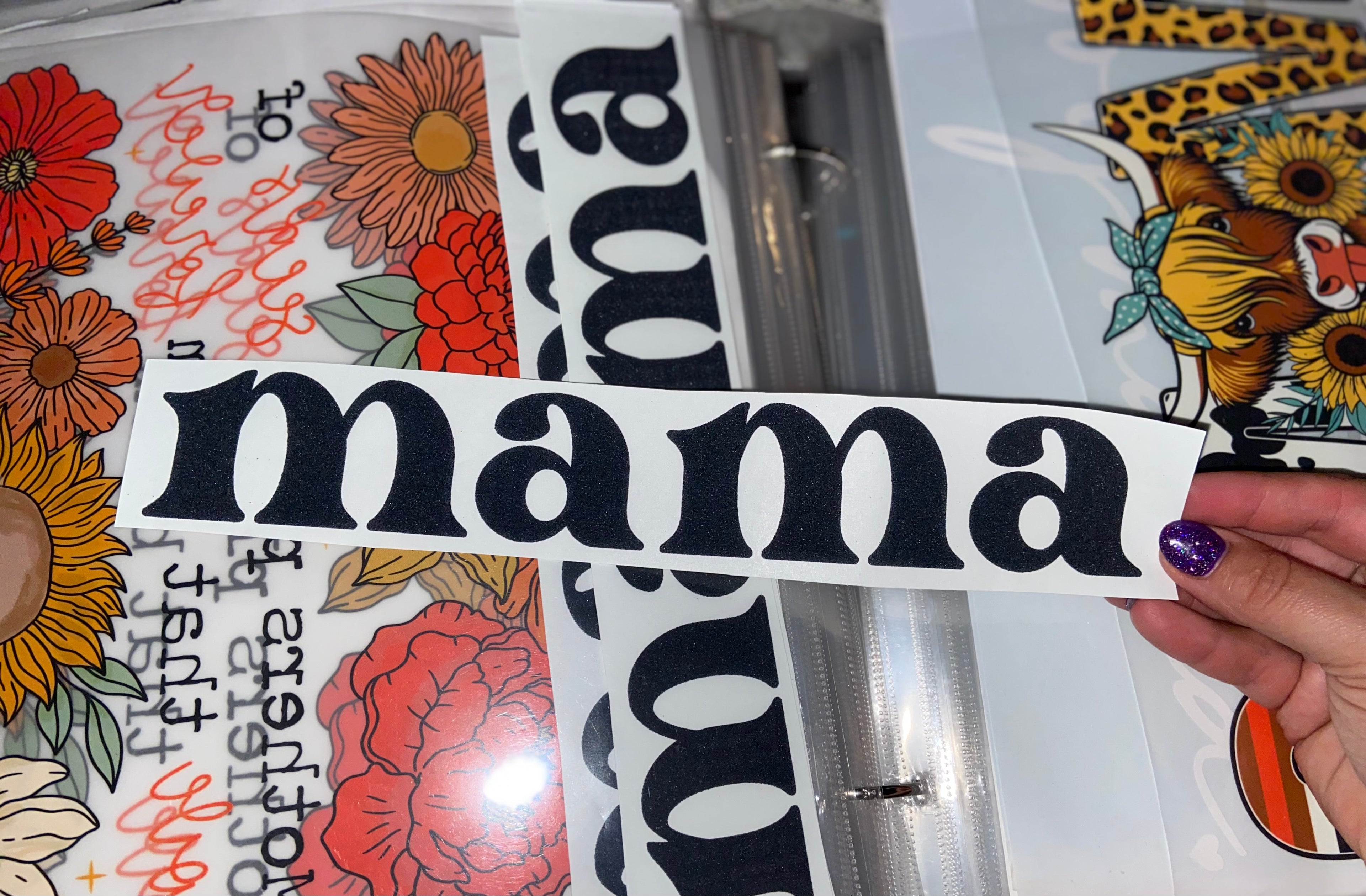 Quick Ship Mama thin T-shirt