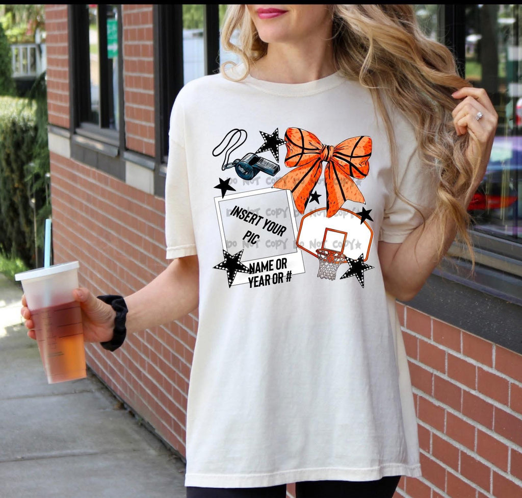 Sport Custom Photo Collage Comfort Color T-Shirt