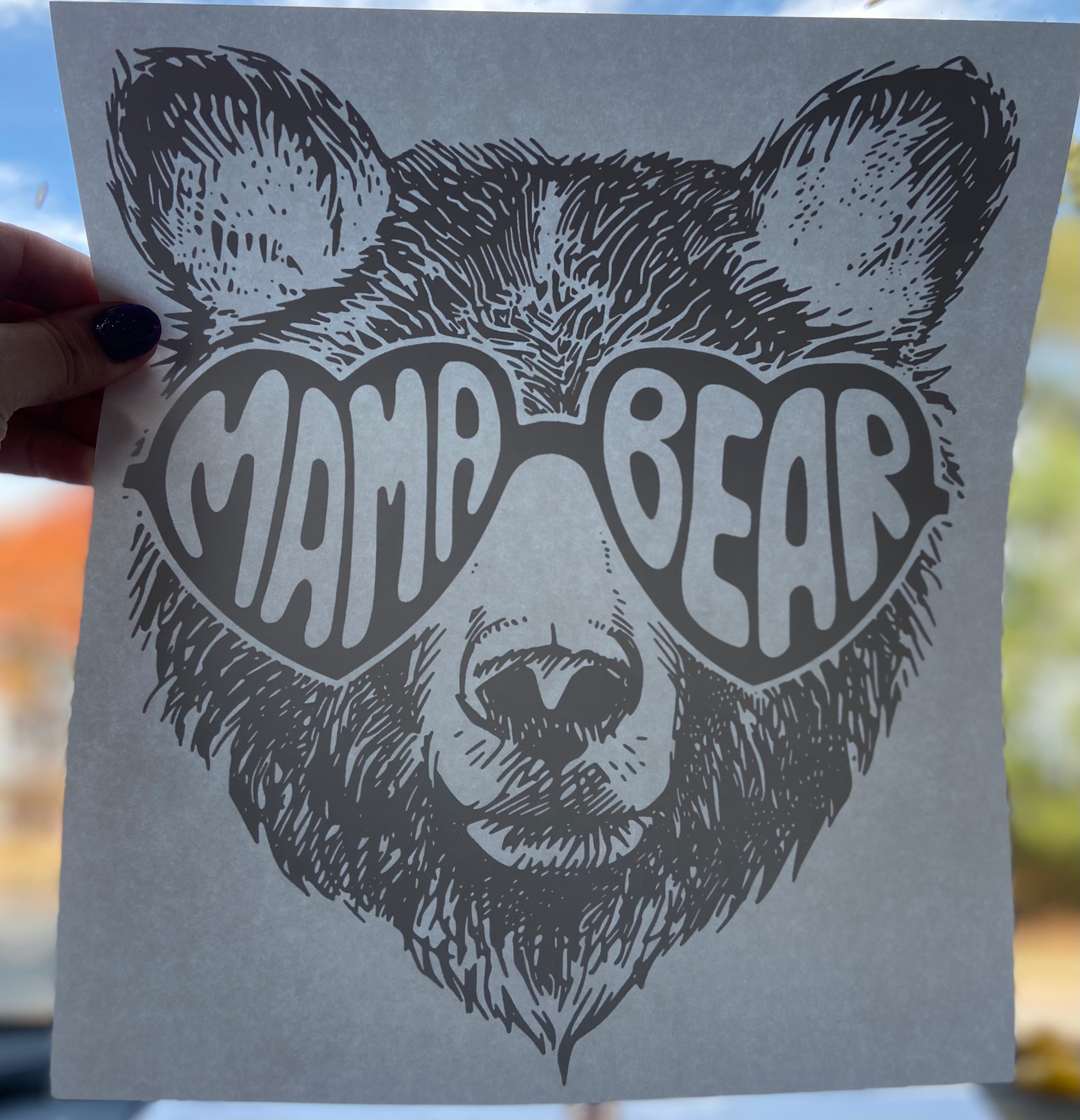 Quick Ship Mama Bear T-shirt