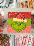 Green Guy Yarn DTF Trucker Hat Patch Only
