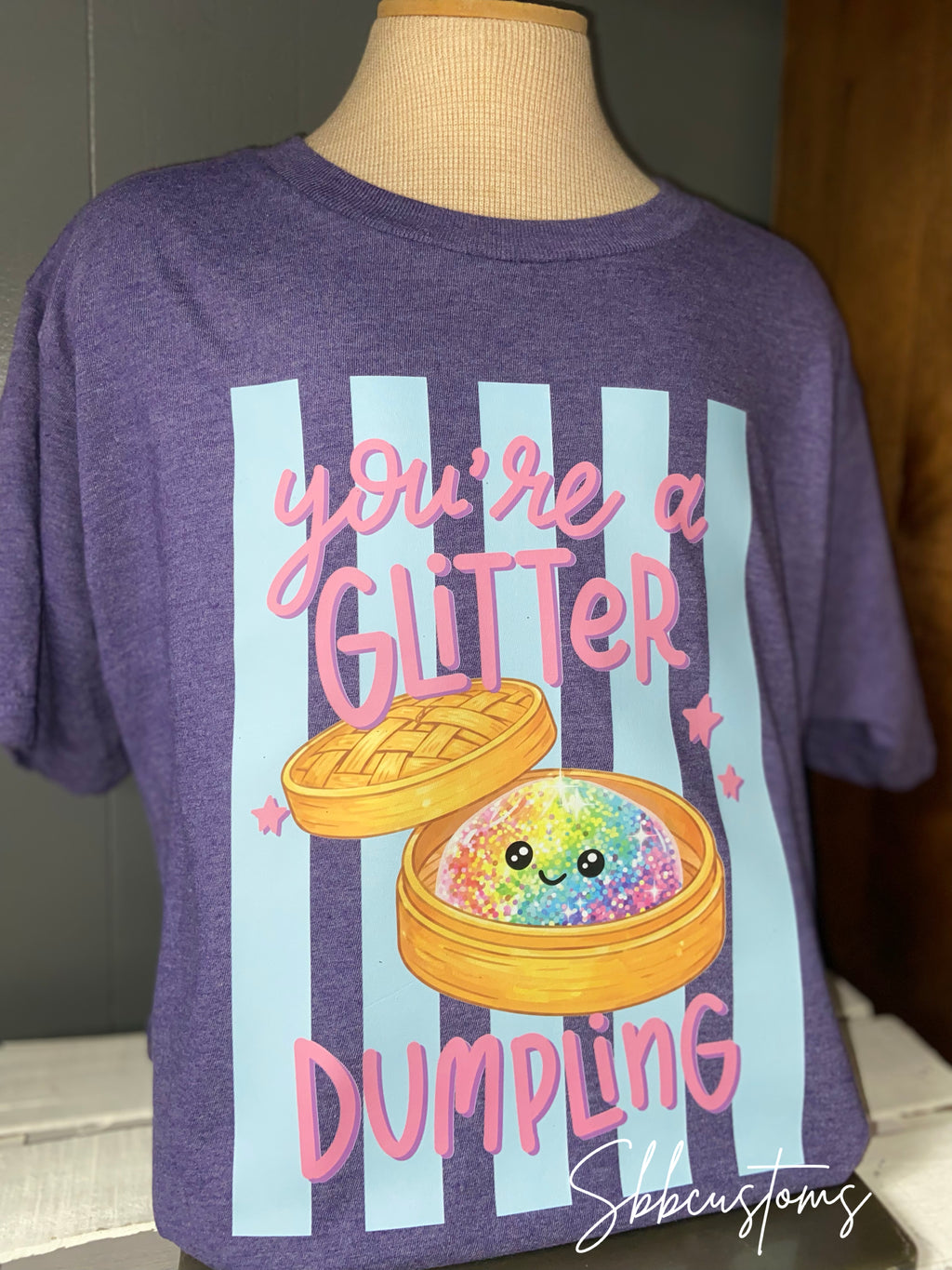 You're A Glitter Dumpling Adult Top
