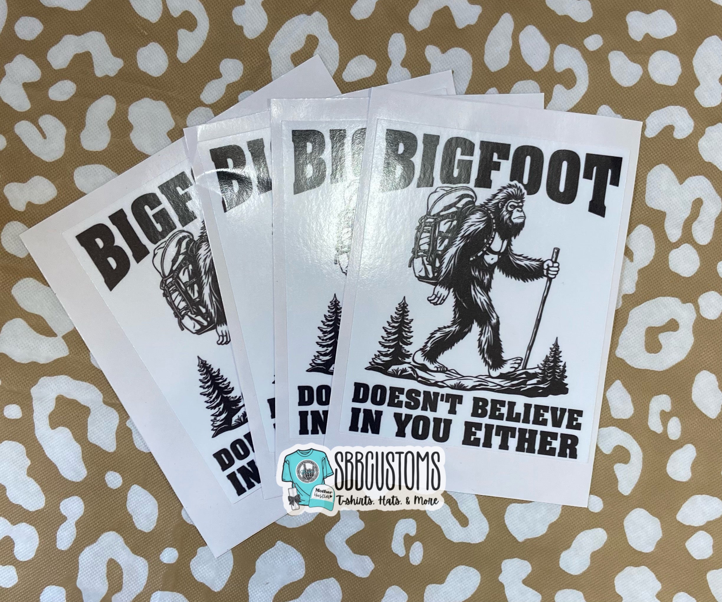 Doesn’t Believe In You Either Sticker