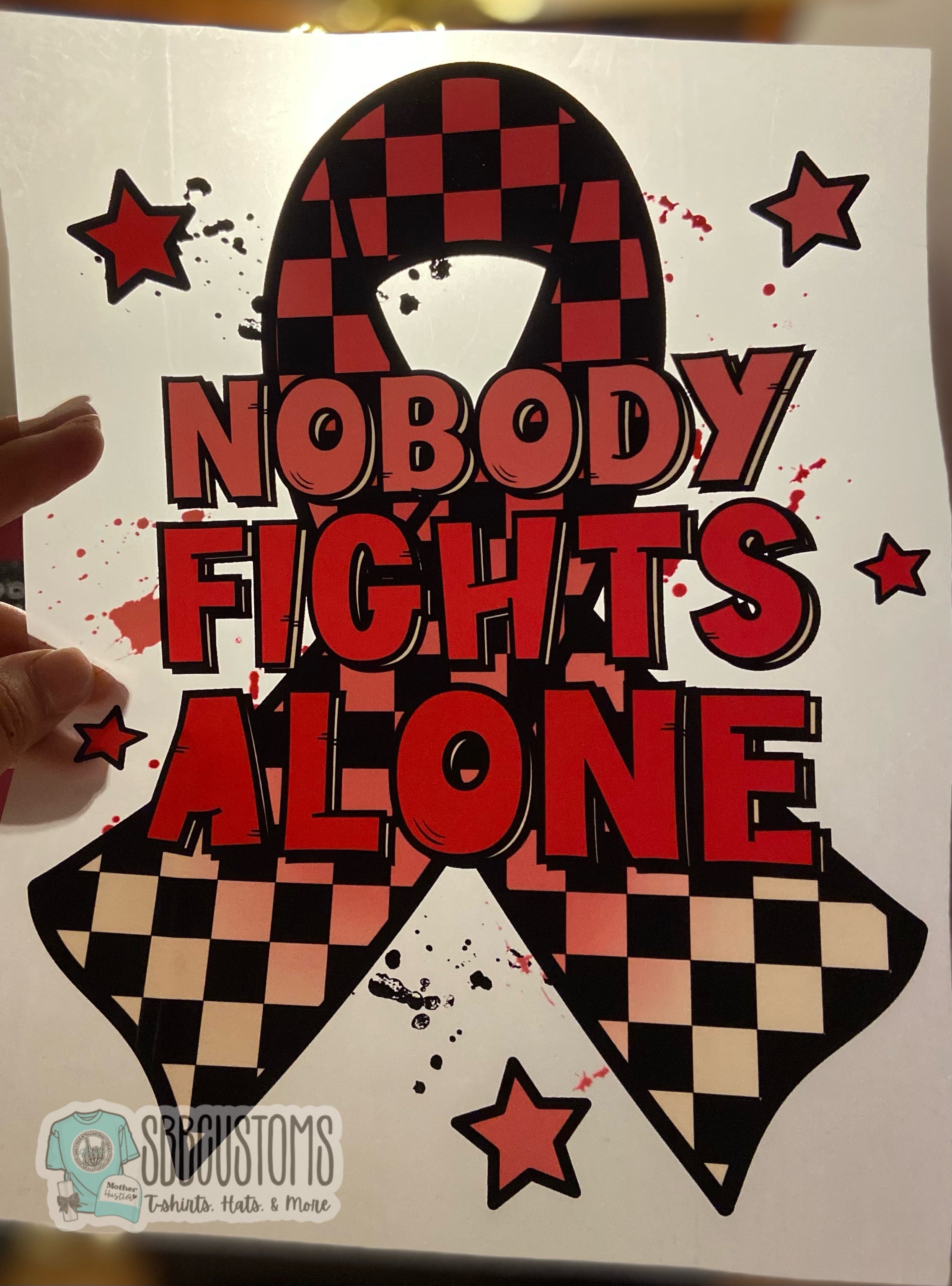 Quick Ship Nobody Fights Alone T-shirt