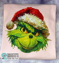 Green Guy Textured Paint Christmas Baby, Toddler, Youth Short Sleeve Shirt