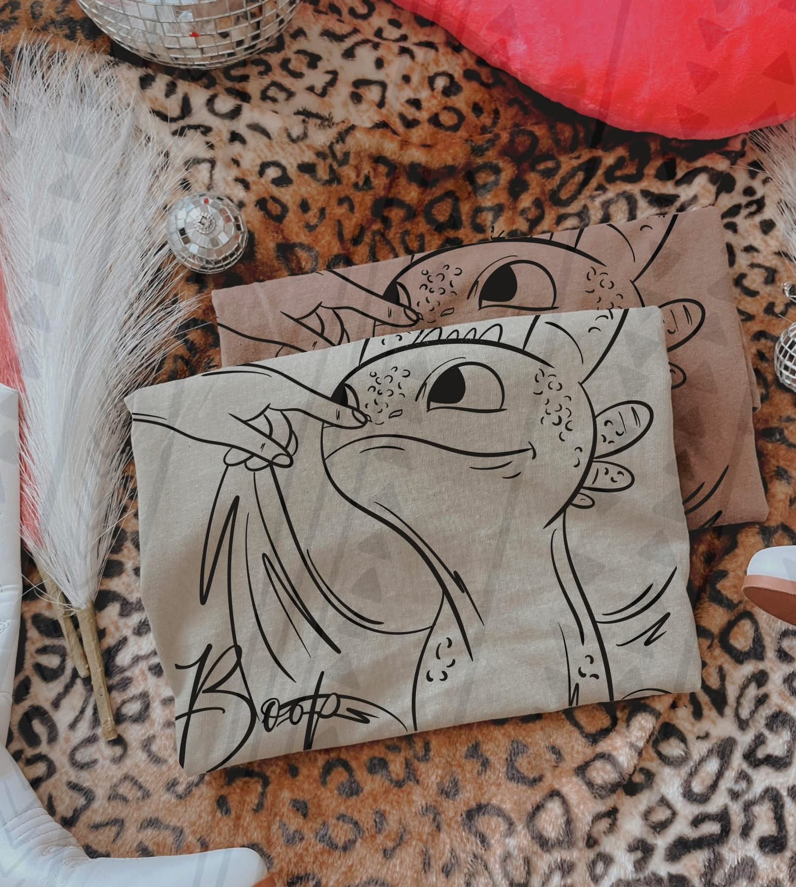 Boop Toothless Adult Top