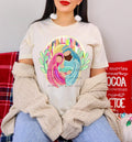 Nativity Brushstroke Christmas T-shirt