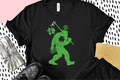Sasquatch St Patricks T-shirt