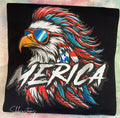 Merica Eagle Adult Top