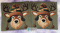 Camo Deer Christmas Adult Top