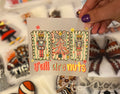 Yall Are Nuts Christmas DTF Trucker Hat Patch Only