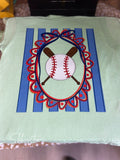 Baseball Preppy Frame Adult Top