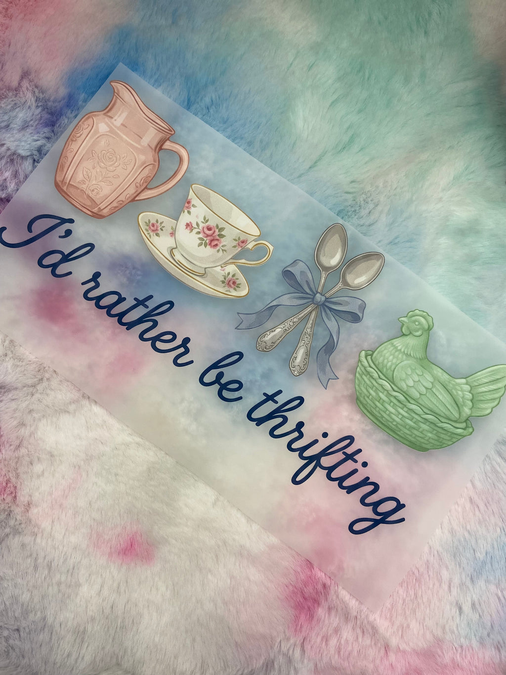 Quick Ship I'd Rather Be Thrifting T-shirt