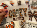 Cozy Season DTF Trucker Hat Patch Only
