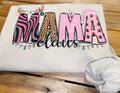 Mama Claus Pink Long Sleeve T-Shirt