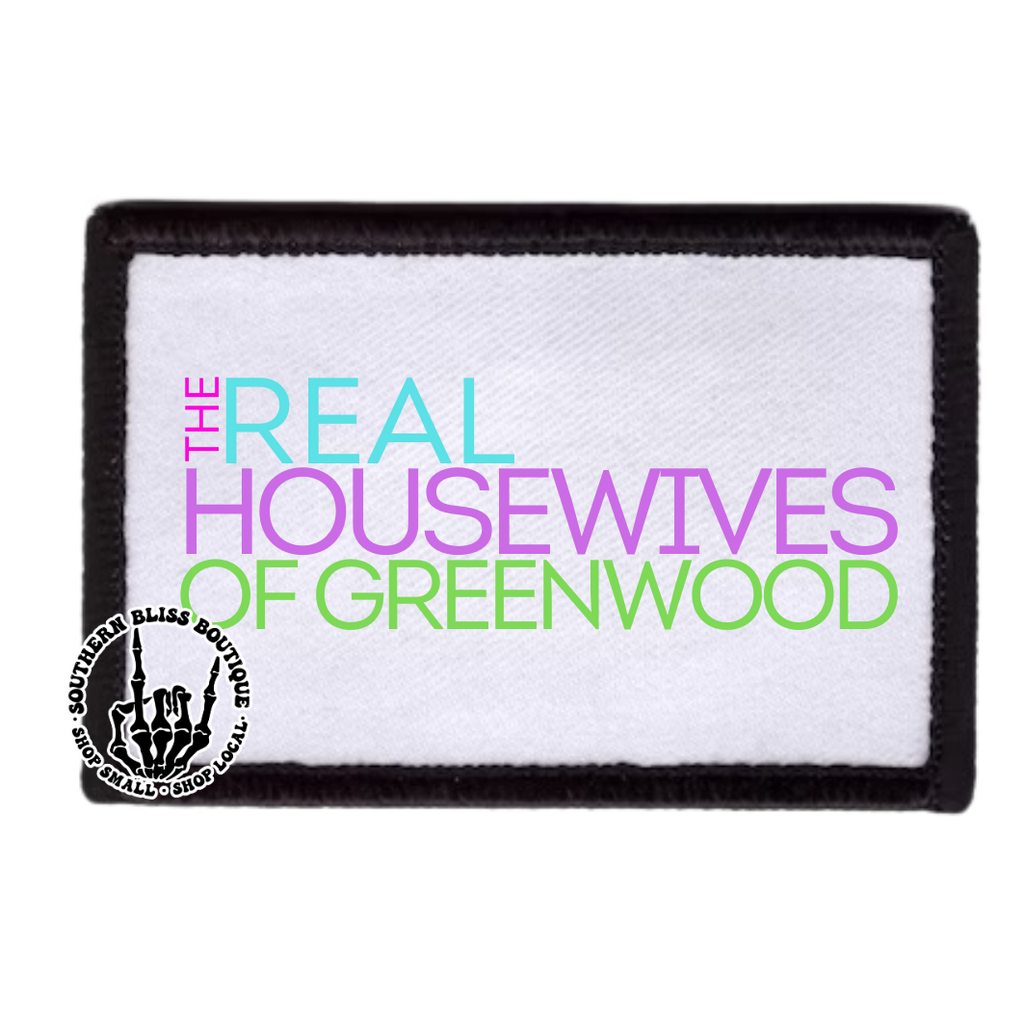 The Real Housewives Of Custom Location Hat Patch Only