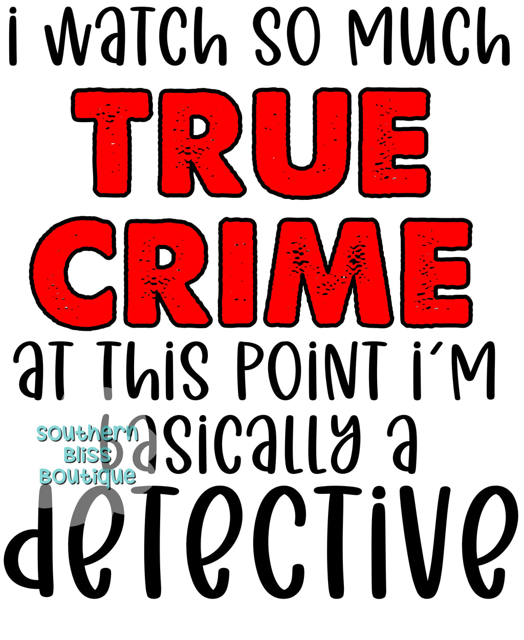 True Crime Detective Softstyle T-shirt