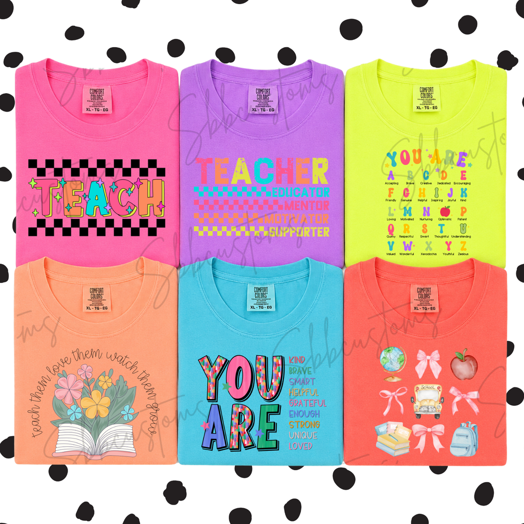 Teacher Preppy Bundle T-shirt | Back To School Shirt