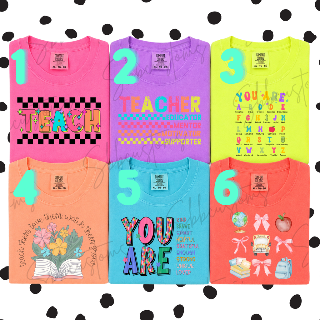 Teacher Preppy Bundle T-shirt | Back To School Shirt