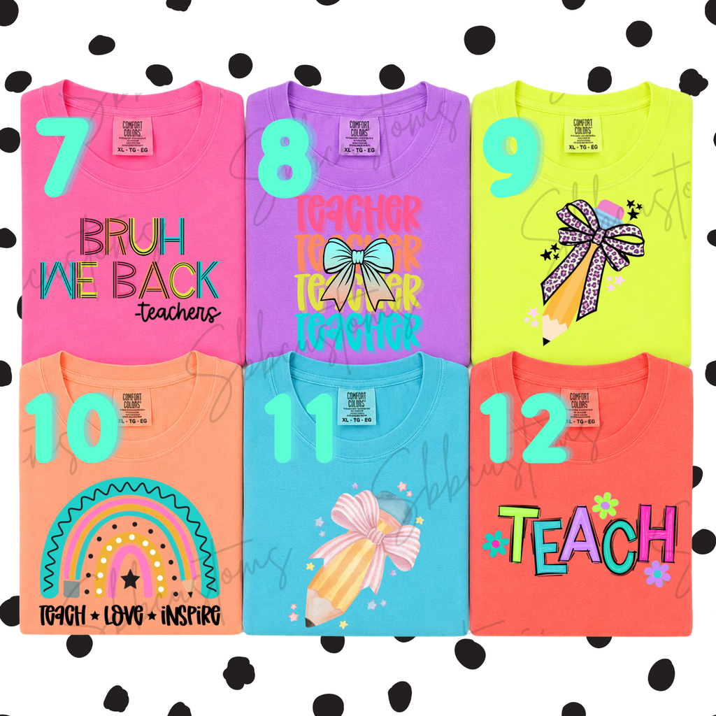 Teacher Preppy Bundle T-shirt | Back To School Shirt