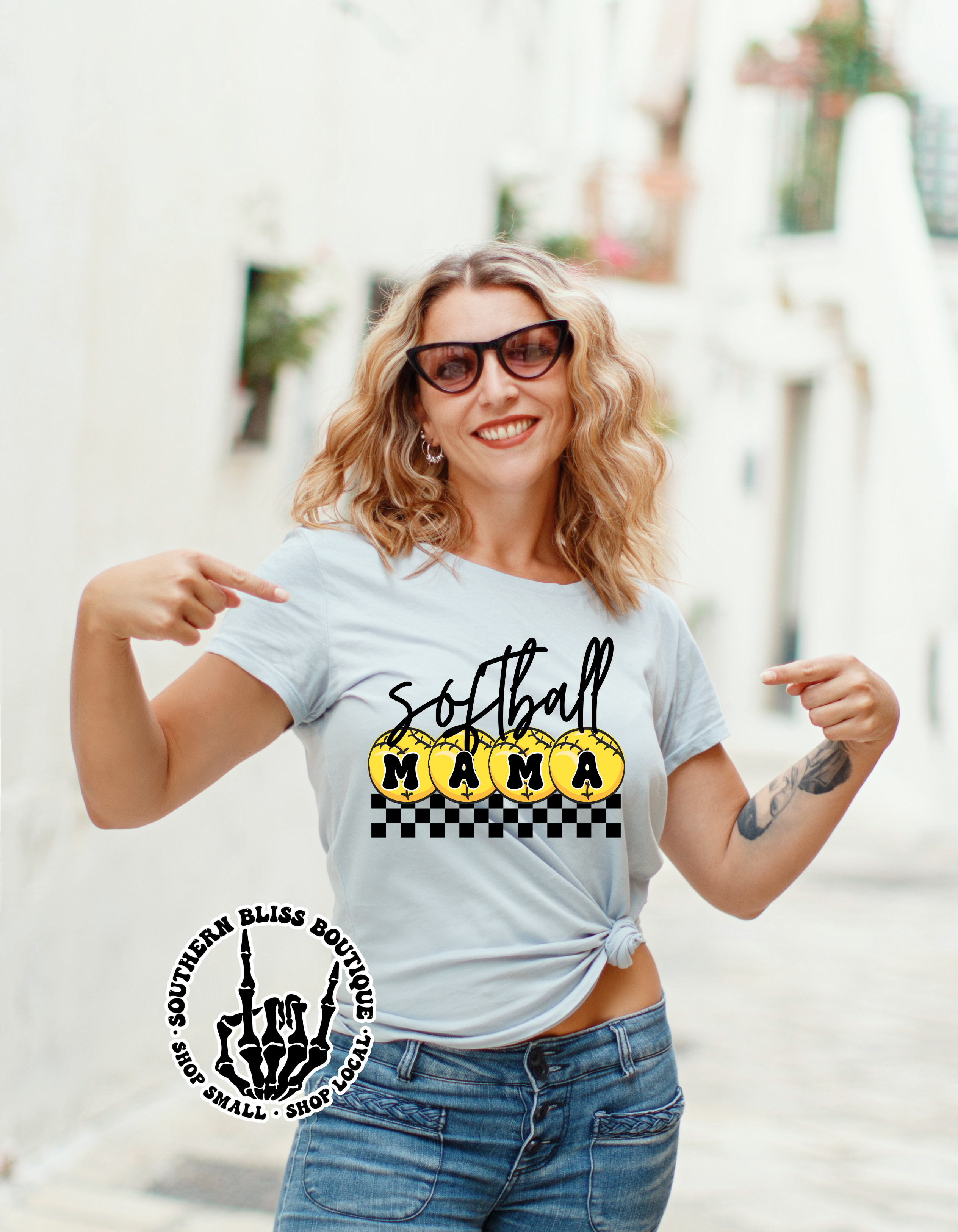 Sport Checkered Custom T-Shirt