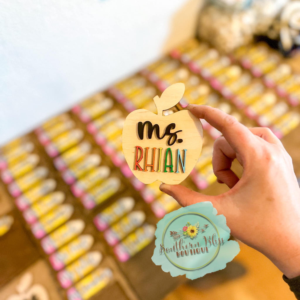 Teacher Apple Magnet