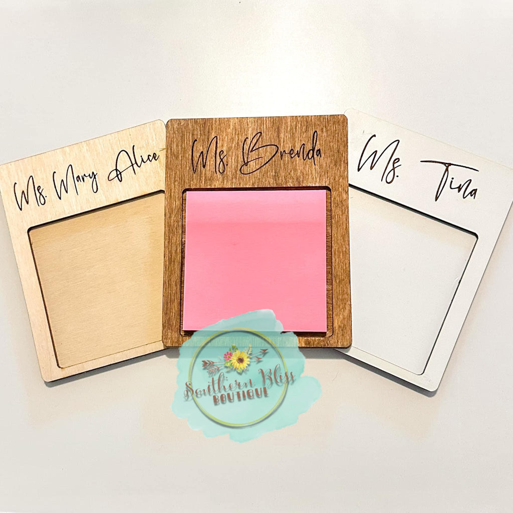 Teacher Sticky Note Pad